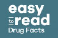 easy to read drug facts