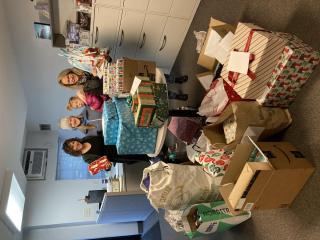 Wayland Parents & Children Association Holiday Gift Donation to WHA Families
